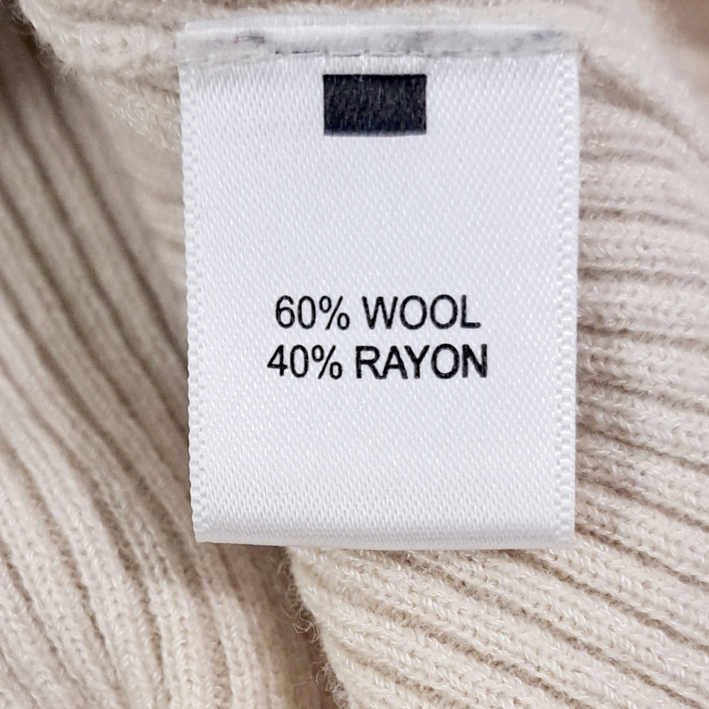 ST. JOHN Wool and Rayon Ribbed Tank Top - Picture 9 of 11